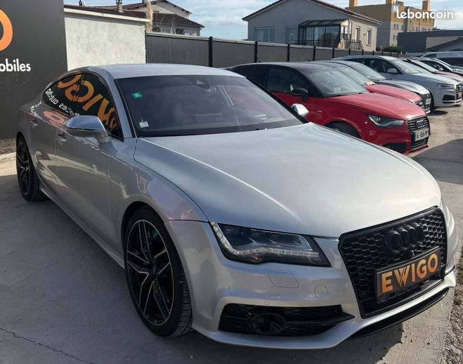 Audi S7 SPORTBACK 4.0 TFSI 420 S-LINE QUATTRO BV Gris de 2012