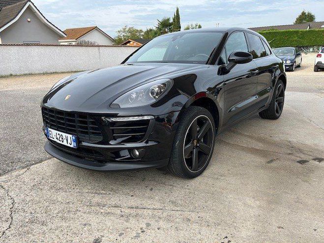 Porsche Macan 3.0 V6 S DIESEL noir verni de 2017