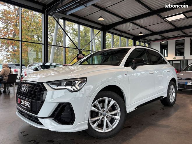 Audi Q3 150 CH S Line Garantie 6 ans Apple Carpl Blanc de 2020