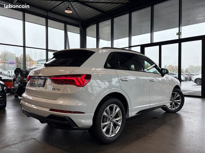 Audi Q3 150 CH S Line Garantie 6 ans Apple Carpl Blanc de 2020