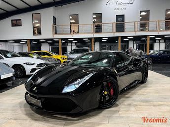  Voir détails -Ferrari 488 GTB V8 3.9 T 670ch Black Carbon à Saint-Denis-en-Val (45)