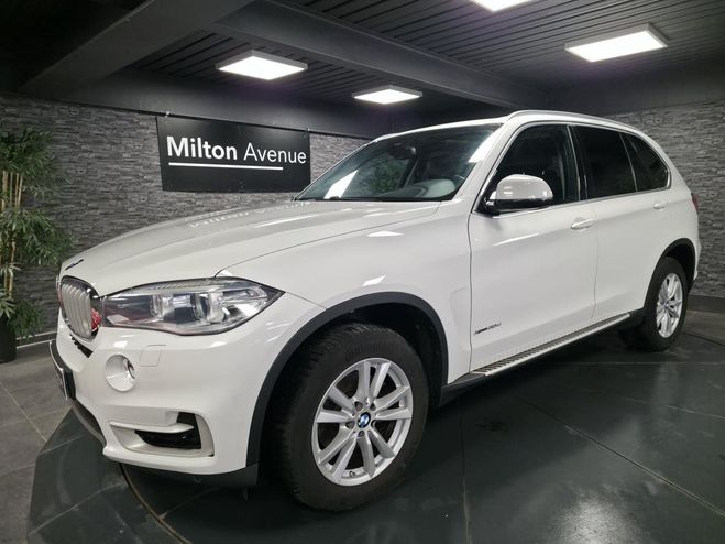 Cliquer pour voir la photo suivante BMW X5 xDrive 30d - BVA 5pl F15 Lounge Plus BLANC de 2015