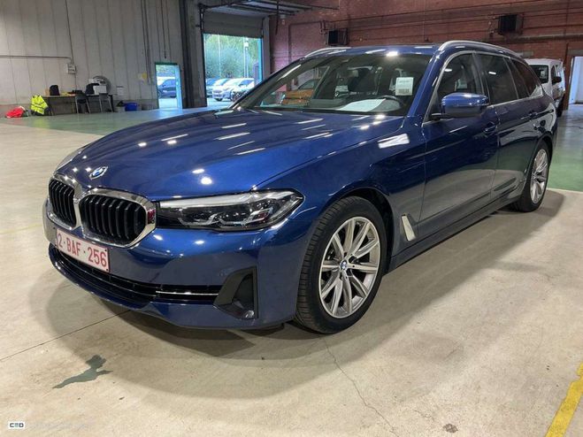 BMW Serie 5 Touring 518 dA Bleu Mtallis de 