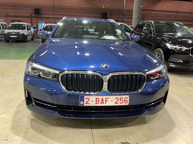 BMW Serie 5 Touring 518 dA Bleu Mtallis de 