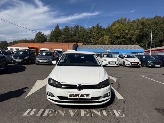 Cliquer pour voir la photo suivante Volkswagen Polo VI 1.0 TSI 95ch Lounge Business DSG7 Eur BLANC de 2021