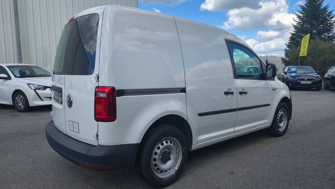Volkswagen Caddy 2,0 TDI 75 BUS LINE 12490TTC BLANC de 2019