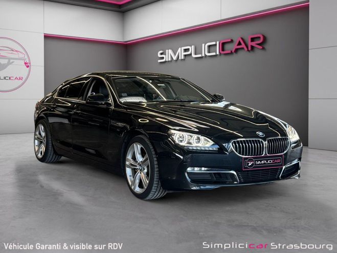 Cliquer pour voir la photo suivante BMW Serie 6 Gran Coupe F06 640d 313ch xDrive Luxe A  Noir de 2014