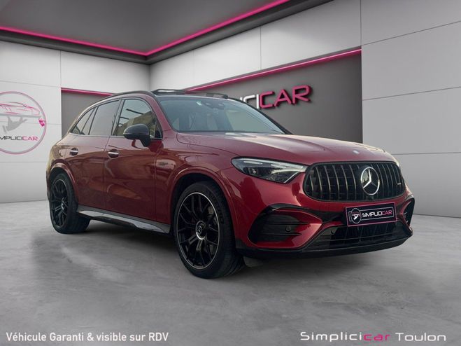 Mercedes GLC 2.0 AMG 63S E PERFORMANCE pack carbone g Rouge de 2025