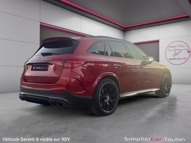 Mercedes GLC 2.0 AMG 63S E PERFORMANCE pack carbone g Rouge de 2025