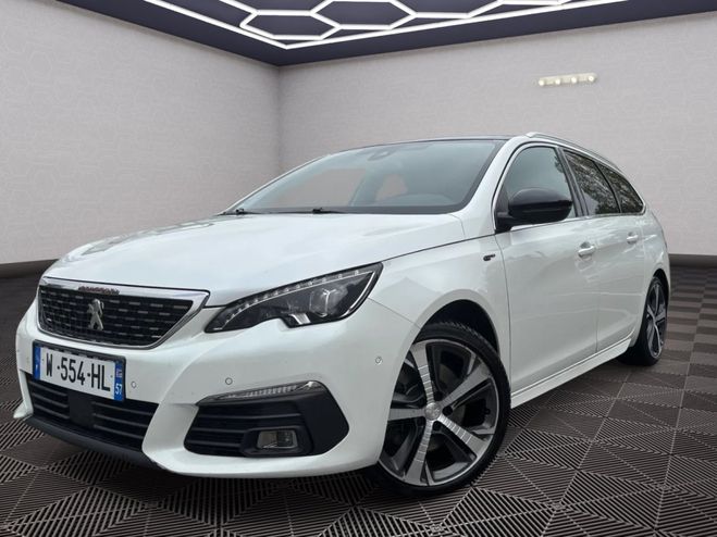Cliquer pour voir la photo suivante Peugeot 308 SW 2.0 BLUE-HDI 180 GT CUIR TOIT Blanc de 2018