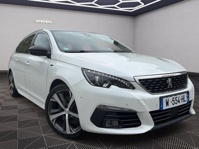 Peugeot 308 SW 2.0 BLUE-HDI 180 GT CUIR TOIT Blanc de 2018