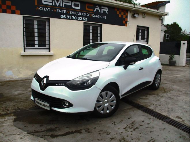 Cliquer pour voir la photo suivante Renault Clio IV SOCIETE DCI 75 ECO2 AIR 90G BLANC de 2015