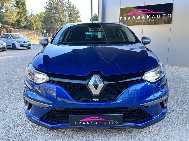 Renault Megane IV BERLINE TCe 205 Energy EDC7 GT / Orig Bleu de 2016