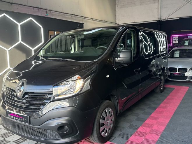 Renault Trafic CABINE APPROFONDIE GRAND CONFORT L2H1 1. Noir de 2017