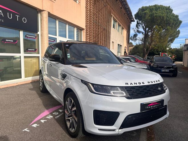 Land rover Range Rover Sport II P400E 404cv AUTOBIOGRAPHY DYNAM Blanc de 2019