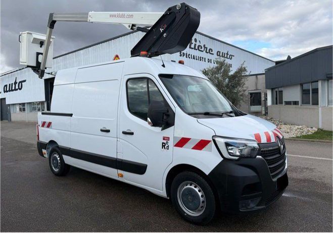 Cliquer pour voir la photo suivante Renault Master l2h2 nacelle tronqué Klubb k26 800h de 2019