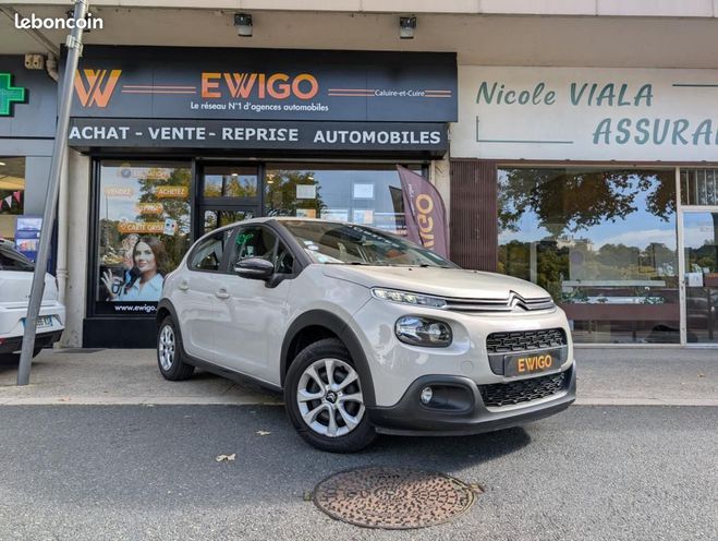 Cliquer pour voir la photo suivante Citroen C3 III 82CH FEEL CARPLAY Beige de 2018