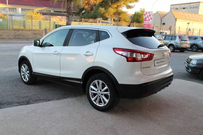 Nissan Qashqai 2WD DCI 110CV BTE 6VT PACK SPORT/CONNECT BLANC LAQUE de 2014