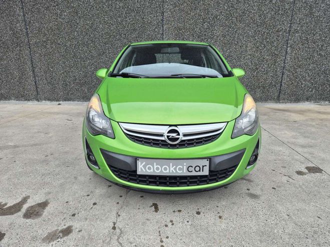 Opel Corsa 1.2i Enjoy-- 34.000 KM--GPS--CLIM-GARANT Vert Mtallis de 