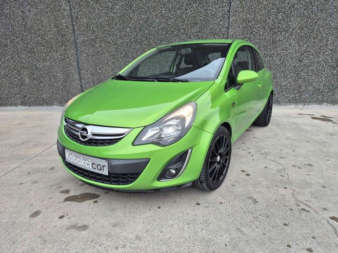 Opel Corsa 1.2i Enjoy-- 34.000 KM--GPS--CLIM-GARANT Vert Mtallis de 
