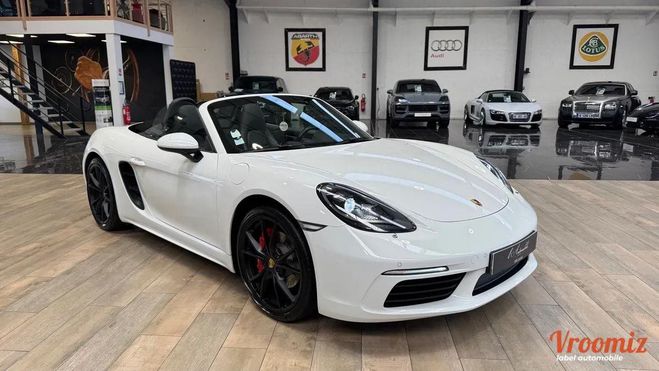 Porsche 718 Boxster S PDK 350 A Blanc de 2016
