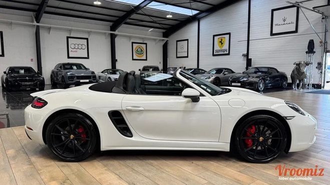 Porsche 718 Boxster S PDK 350 A Blanc de 2016