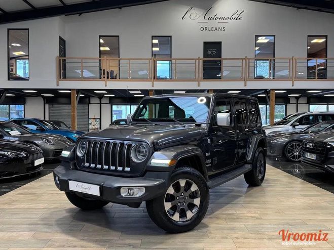 Cliquer pour voir la photo suivante Jeep Wrangler JL UNLIMITED OVERLAND 2.2 4WD 200CV BOIT Gris de 2018