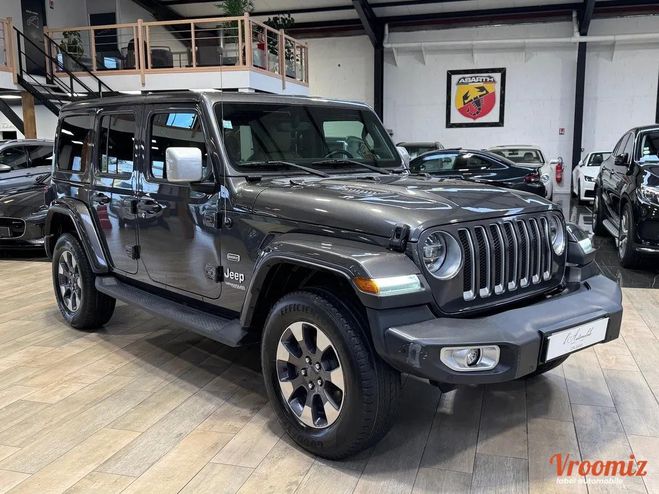 Jeep Wrangler JL UNLIMITED OVERLAND 2.2 4WD 200CV BOIT Gris de 2018