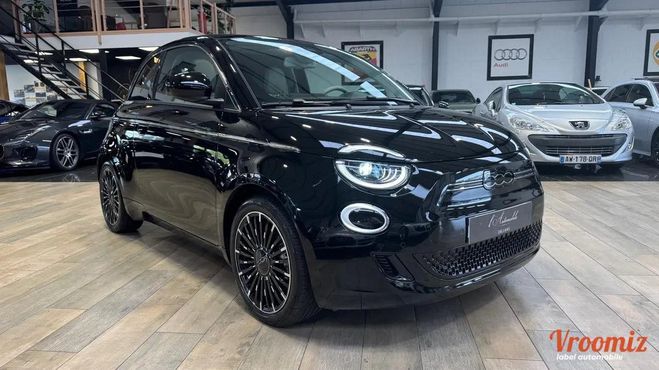 Fiat 500 III E 118 LA PRIMA 42KWH FR Noir de 2023