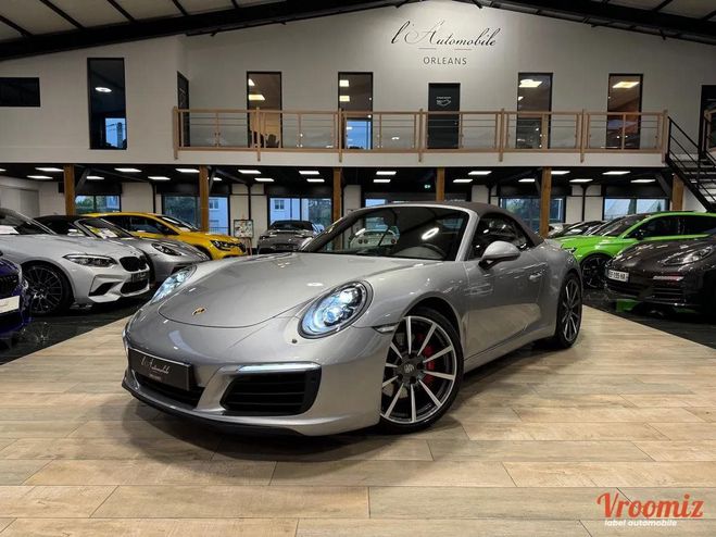 Cliquer pour voir la photo suivante Porsche 911 991.2 S CABRIOLET 420CV PDK / A JOUR AA Gris de 2016
