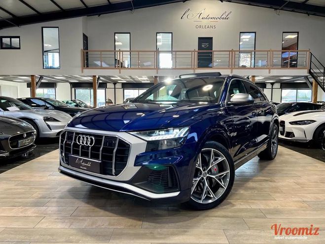 Cliquer pour voir la photo suivante Audi SQ8 4.0 TDI 435CH MILD HYBRID QUATTRO 1ERE M Bleu de 2019