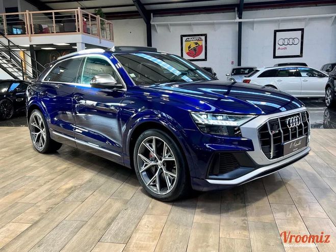 Audi SQ8 4.0 TDI 435CH MILD HYBRID QUATTRO 1ERE M Bleu de 2019