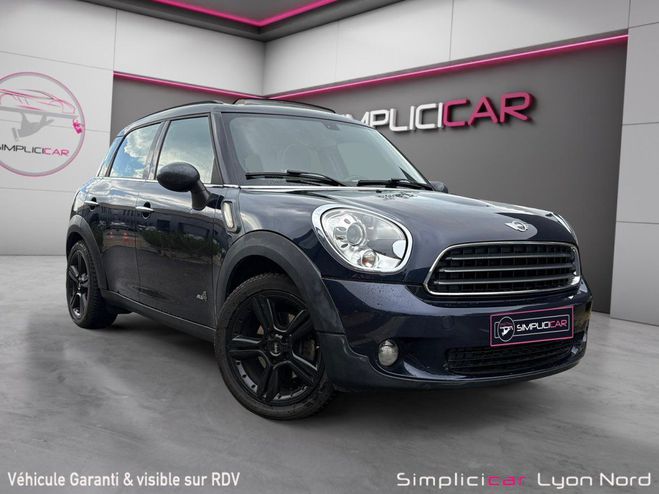 Mini Countryman R60 D 112 ch ALL4 Cooper Pack Red Hot Ch Bleu de 2011
