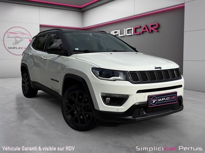 Cliquer pour voir la photo suivante Jeep Compass MY20 hybride 1.3 240 ch PHEV AT6 4xe eAW Blanc de 2021