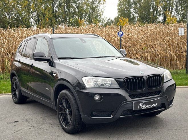 BMW X3 (F25) XDRIVE20DA 163CH EXCELLIS * CUIR * NOIR de 2011