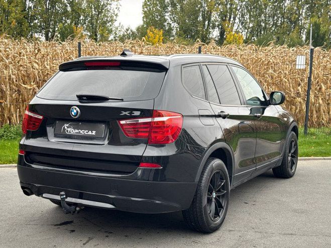 BMW X3 (F25) XDRIVE20DA 163CH EXCELLIS * CUIR * NOIR de 2011