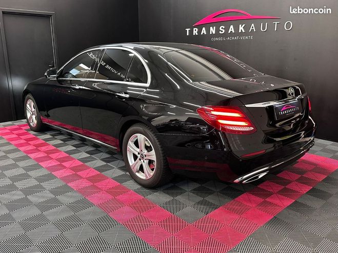 Mercedes Classe E 220 d 9G-Tronic Advantgarde Line SUIVI R Noir de 2018