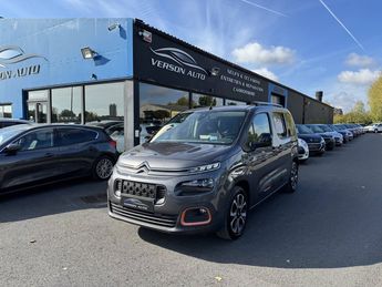  Voir détails -Citroen Berlingo 1.2 130 SHINE XTR GPS CARPLAY CROCHET BV à Verson (14)