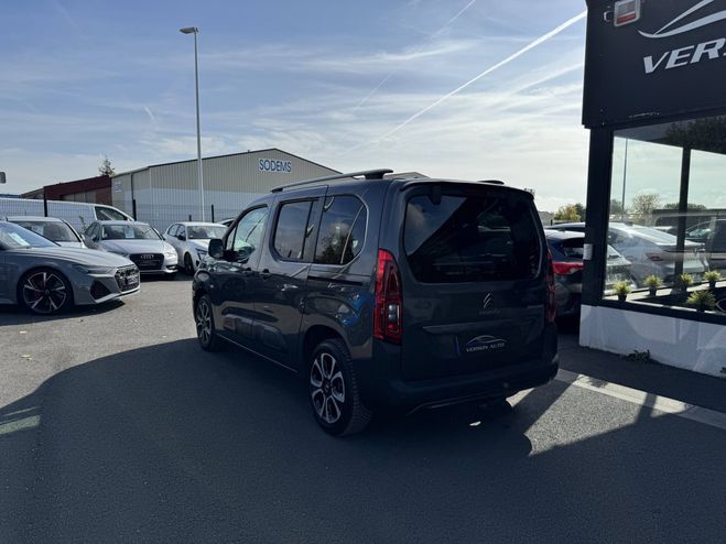 Citroen Berlingo 1.2 130 SHINE XTR GPS CARPLAY CROCHET BV GRIS F de 2020