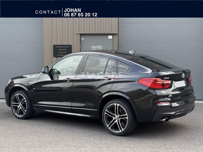 BMW X4 20d - BVA F26 M Sport - Garantie 6 Mois  NOIR de 2017