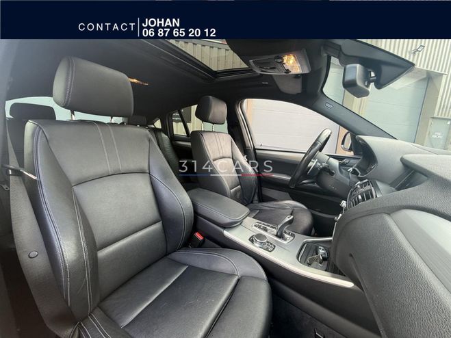 BMW X4 20d - BVA F26 M Sport - Garantie 6 Mois  NOIR de 2017