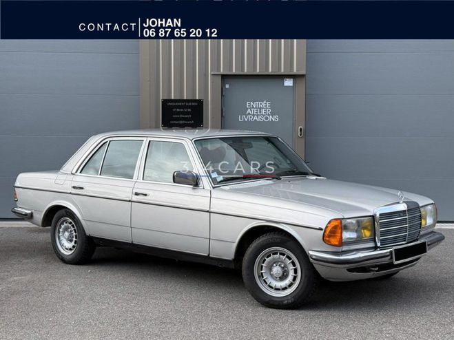 Cliquer pour voir la photo suivante Mercedes Classe E W123 280e Gris métallisé de 1980