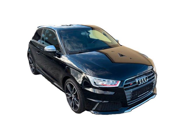 Cliquer pour voir la photo suivante Audi S1 2.0 TFSI quattro 231 BM * GARANTIE 12 MO noir métal de 2017
