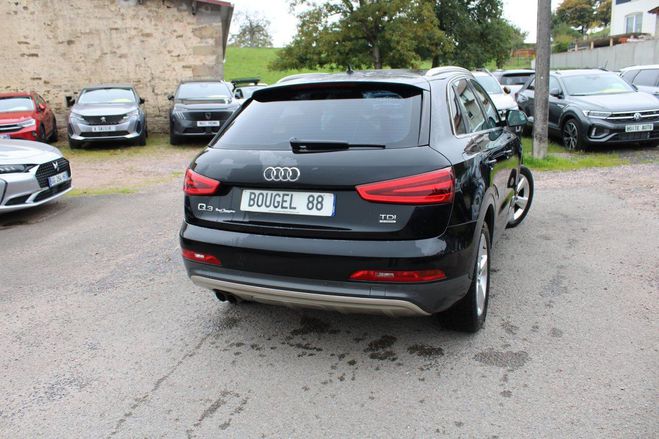 Audi Q3 EXCLUSIVE 2L TDI 140 CV QUATTRO GPS 3D J Noir Diamant de 2013