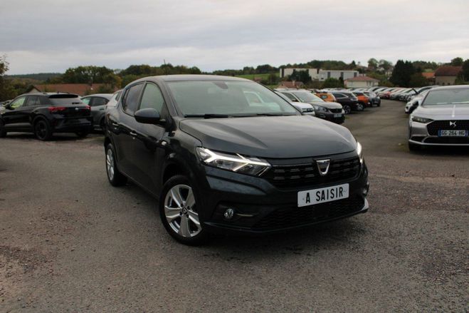 Cliquer pour voir la photo suivante Dacia Sandero 4 CONFORT 90 CV TCE TURBO BV.6 CAMÉRA GP Gris Comète de 2022