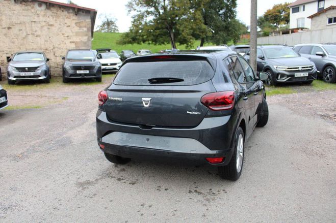 Dacia Sandero Dacia Sandero 4 CONFORT 90 CV TCE TURBO BV.6 CAMÉRA GP Gris Comète de 2022