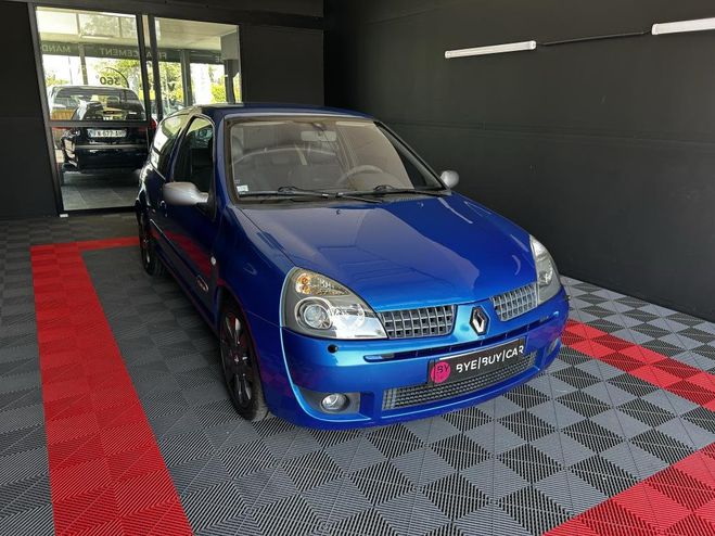 Renault Clio RS II PHASE 3 2.0i 16V 182ch - GARANTIE  Bleu mtallis de 2004