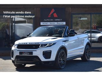  Voir détails -Land rover Range Rover EVOQUE Cabriolet 2.0 TD4 - 180 - BVA SE  à Mougins (06)