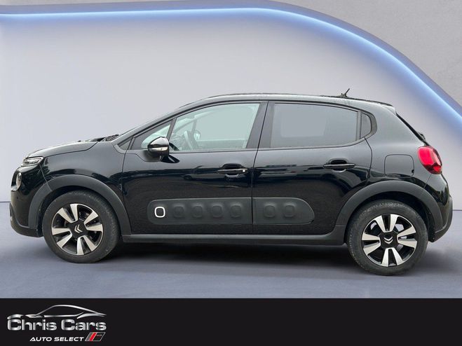 Citroen C3 1.2 VTI 82cv SHINE Noir de 2019