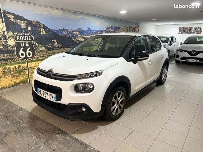 Cliquer pour voir la photo suivante Citroen C3 1.2 PURETECH 82CH S&S FEEL BUSINESS R E6 Blanc de 2019
